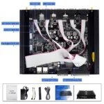HYSTOU H4 Industrial Fanless Mini PC 6 COM Ports
