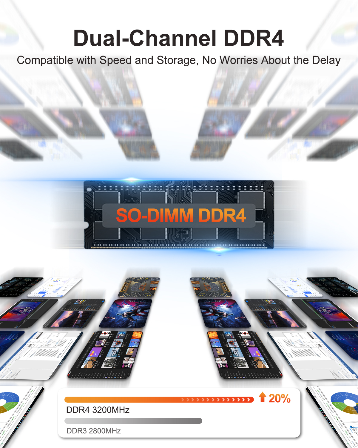 Hystou M7 Mini Gaming PC DDR4