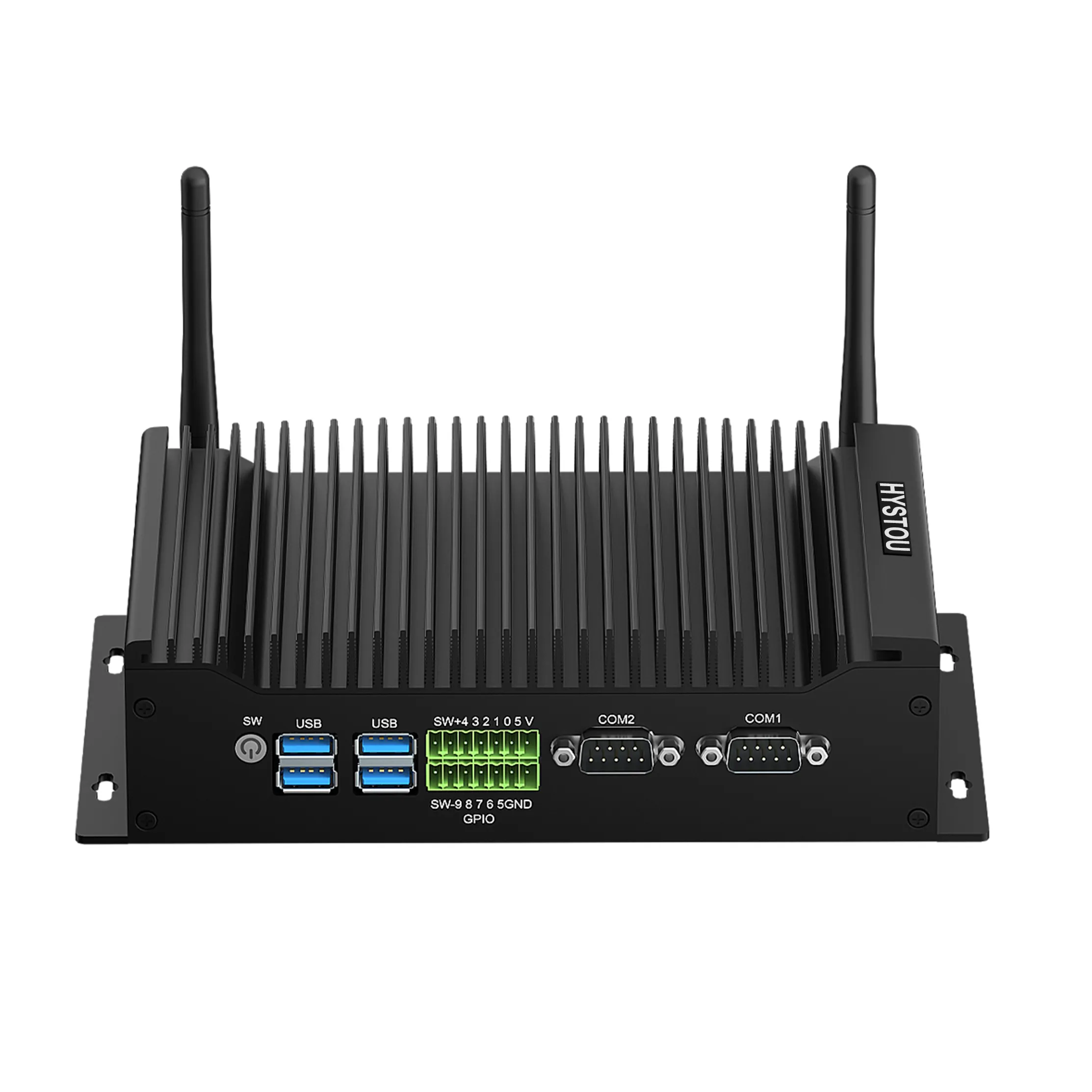 hystou h6 fanless front view mian