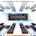 HYSTOU-M7 mini PC high-speed dual-channel SO-DIMM DDR4 3200MHz memory showcase