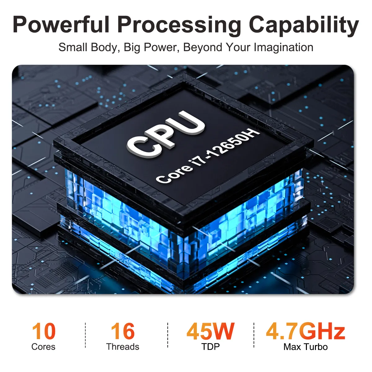 intel core i7-12650H performance