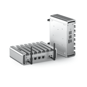 HYSTOU Fanless Quad LAN Firewall Mini PC - Intel Alder Lake N100 | Industrial-Grade Network Appliance
