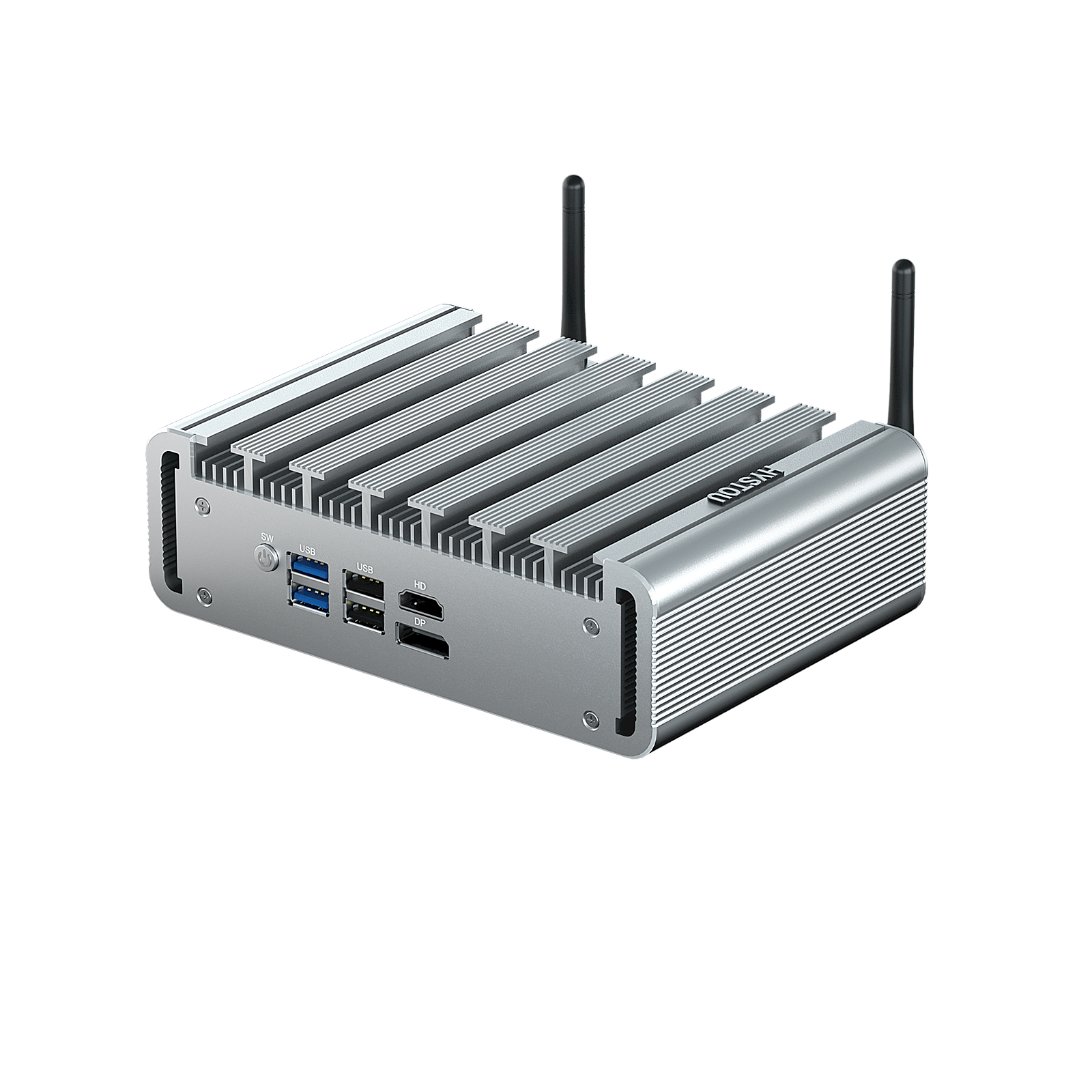 HYSTOU Fanless Quad LAN Firewall Mini PC -P09B
