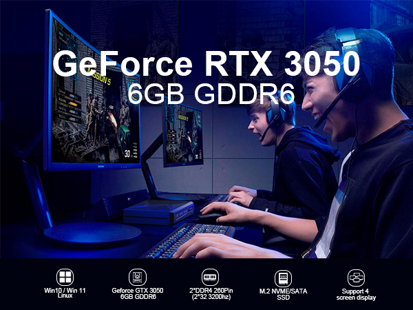 HYSTOU-GT GeForce RTX 30506GB GDDR6