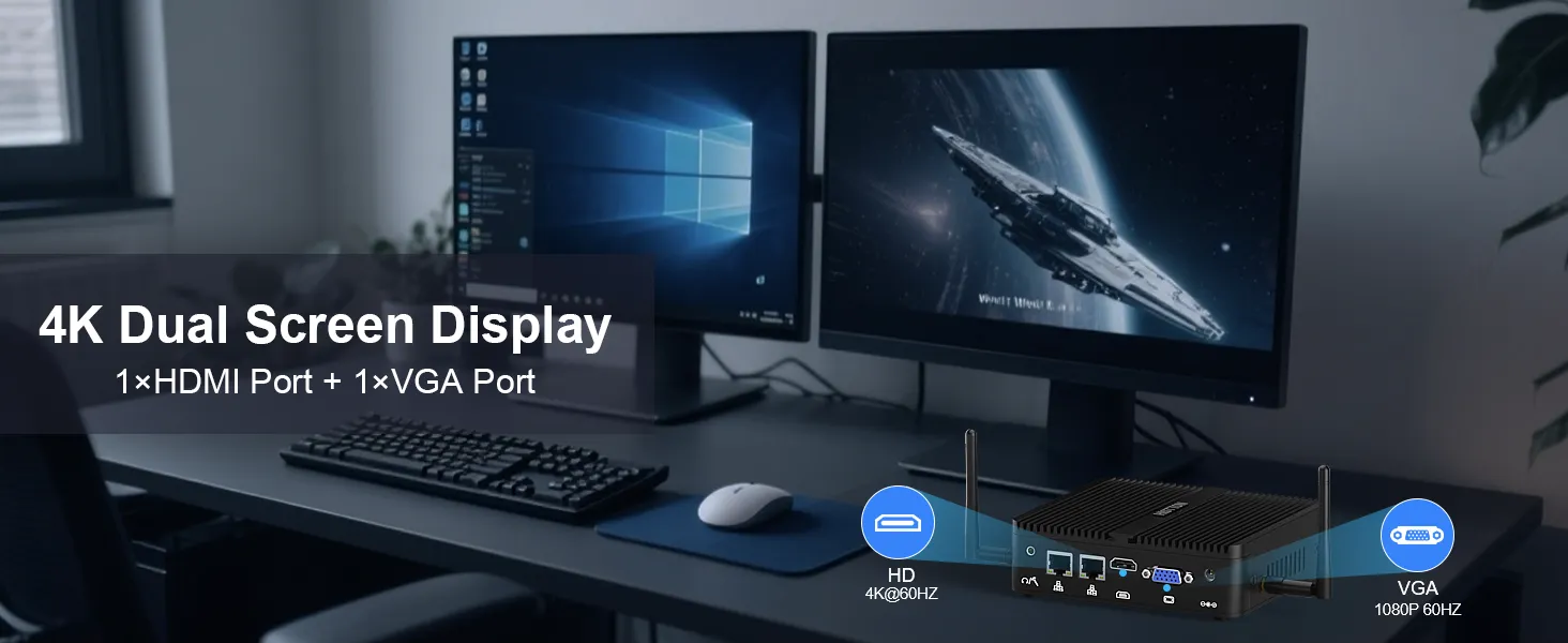 HYSTOU H3 triple display