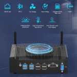 HYSTOU H7 Fan Version Industrial Mini PC 2xRJ45 BT4.2 Dustproof Anti-Vibration