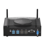 HYSTOU H7 Fan Version Industrial PC Rear Panel USB COM Ports Power Switch