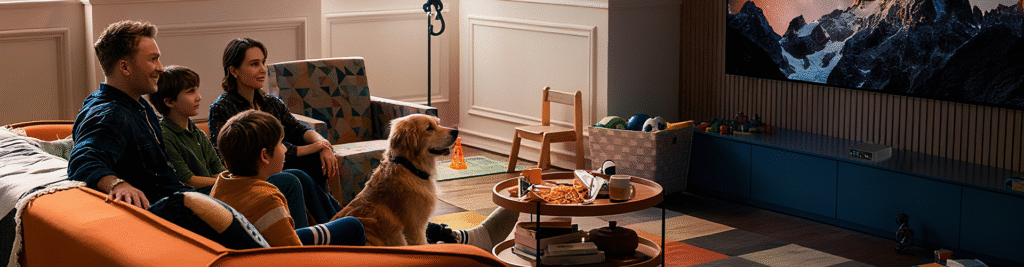 HYSTOU Mini PC home theater setup