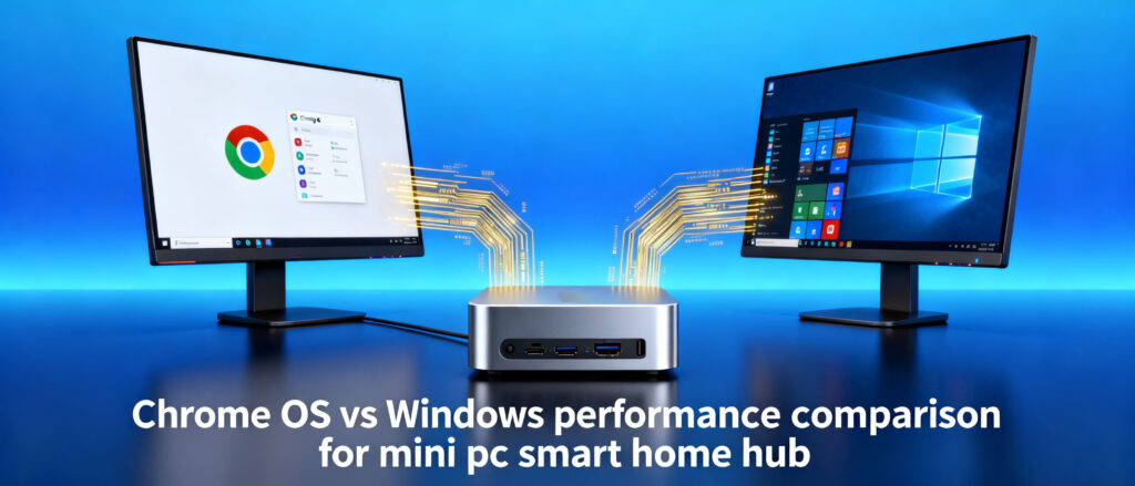 Chrome OS vs Windows performance comparison for mini pc smart home hub