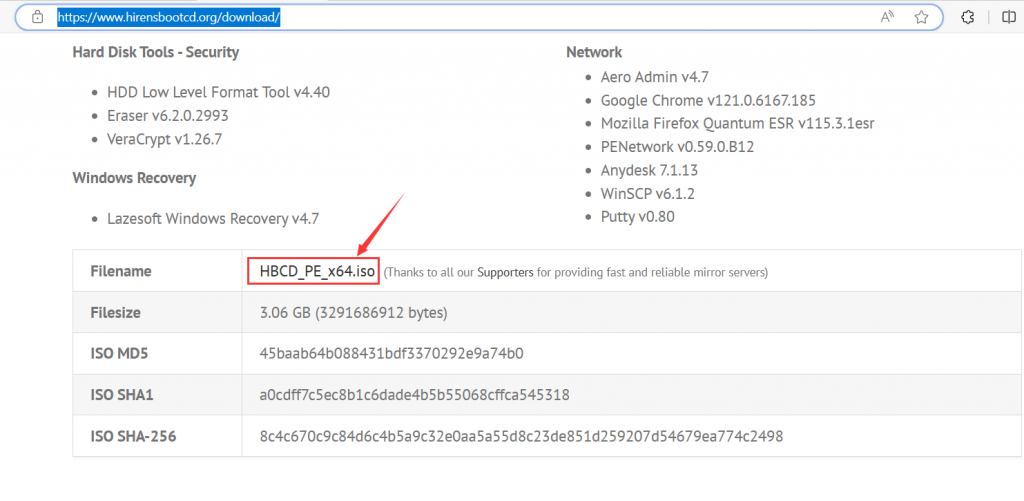 Hiren’s BootCD PE (Preinstallation Environment) is a lightweight Windows environment designed to help users diagnose and repair systems when the operating system cannot boot.