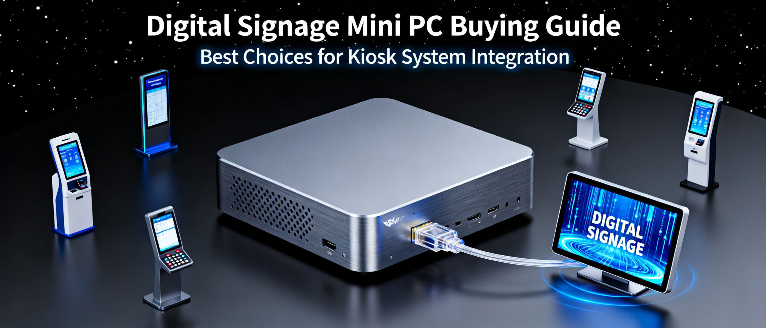 Digital Signage Mini PC Buying Guide: Best Choices for Kiosk System Integration