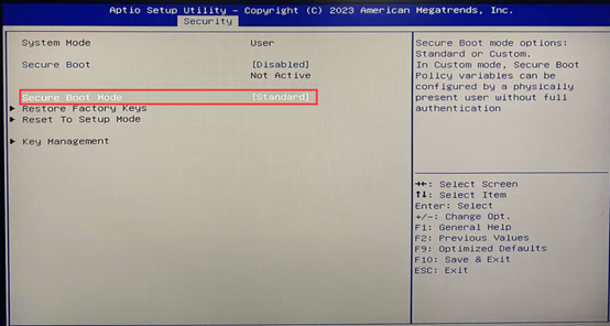 hit the Del key again to enter the BIOS Setup