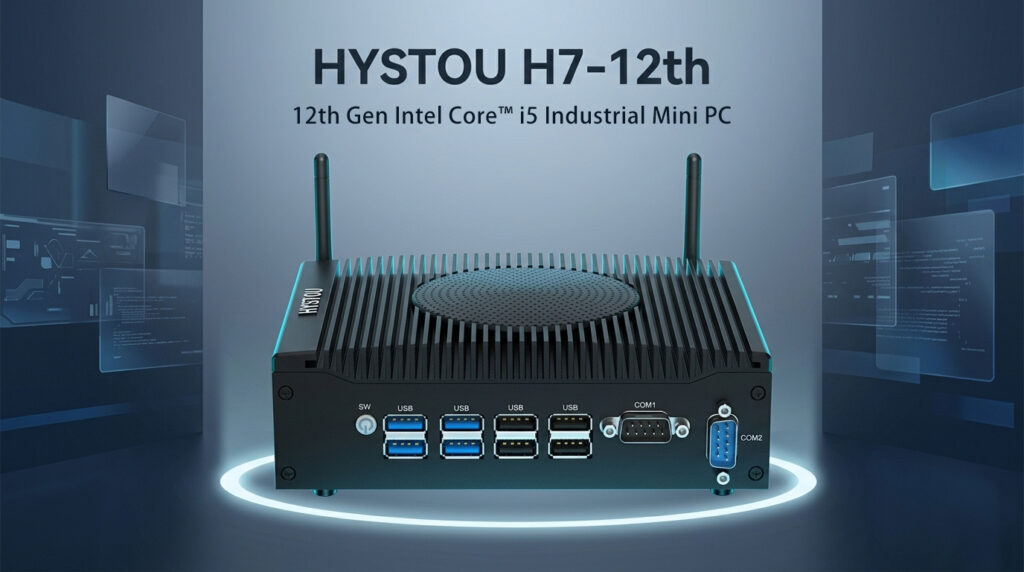 Featured banner image for Hystou H7 12th Gen Intel Core i5 industrial mini PC review and buyers guide