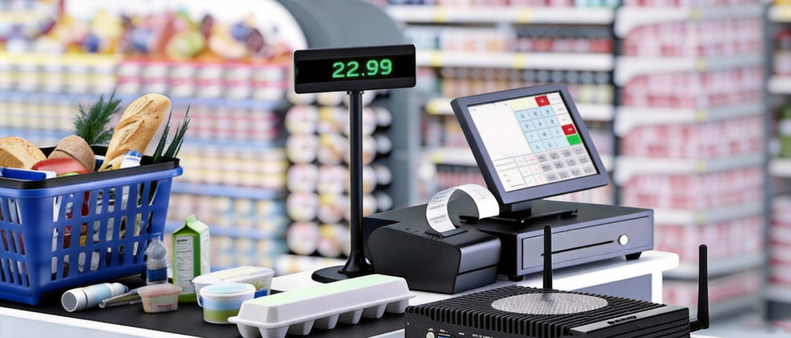 h6 Industrial PC powering digital signage kiosk and factory HMI systems