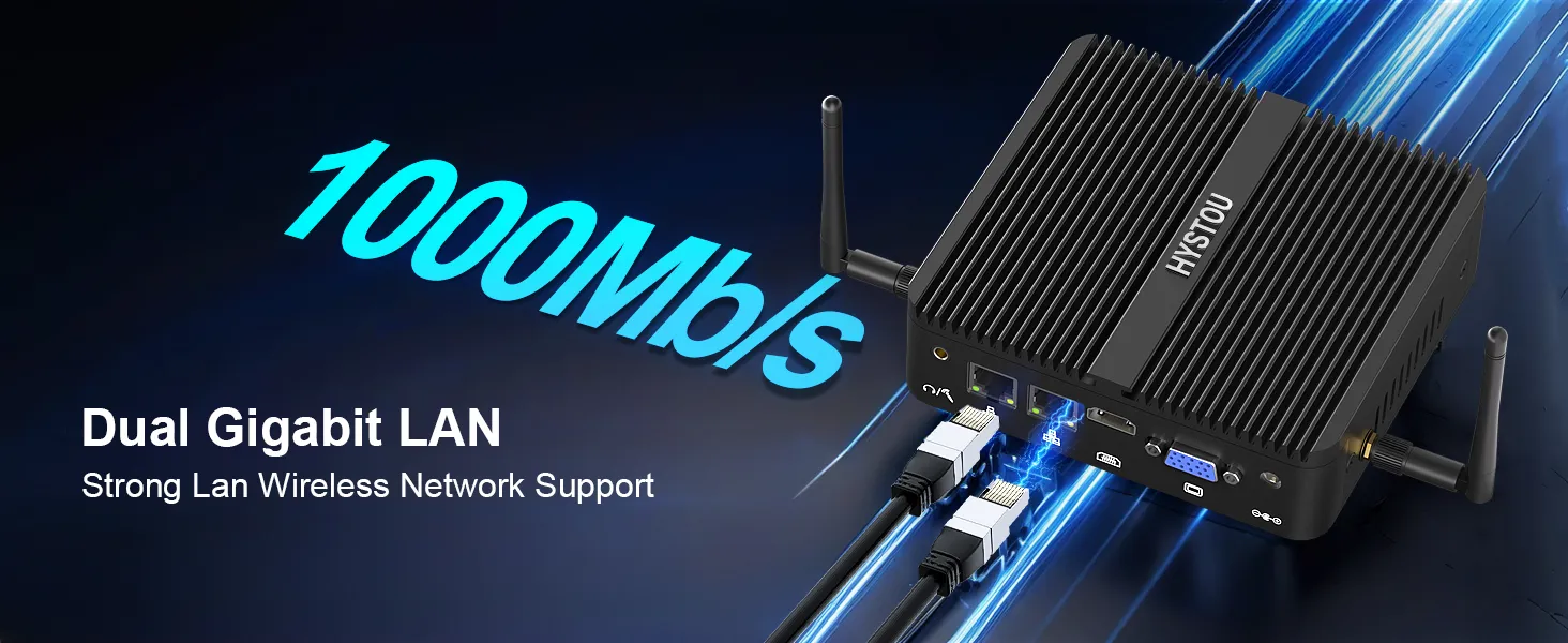 Hystou H3 High Speed internet connection