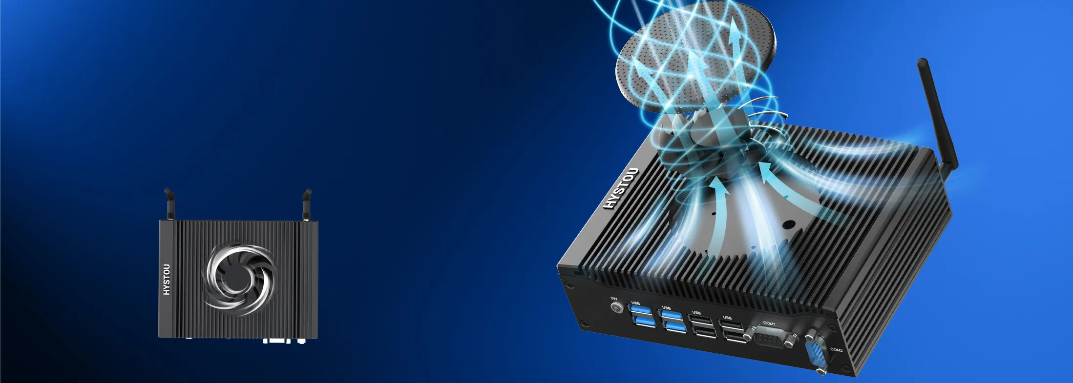 HYSTOU H7 Fan Cooling