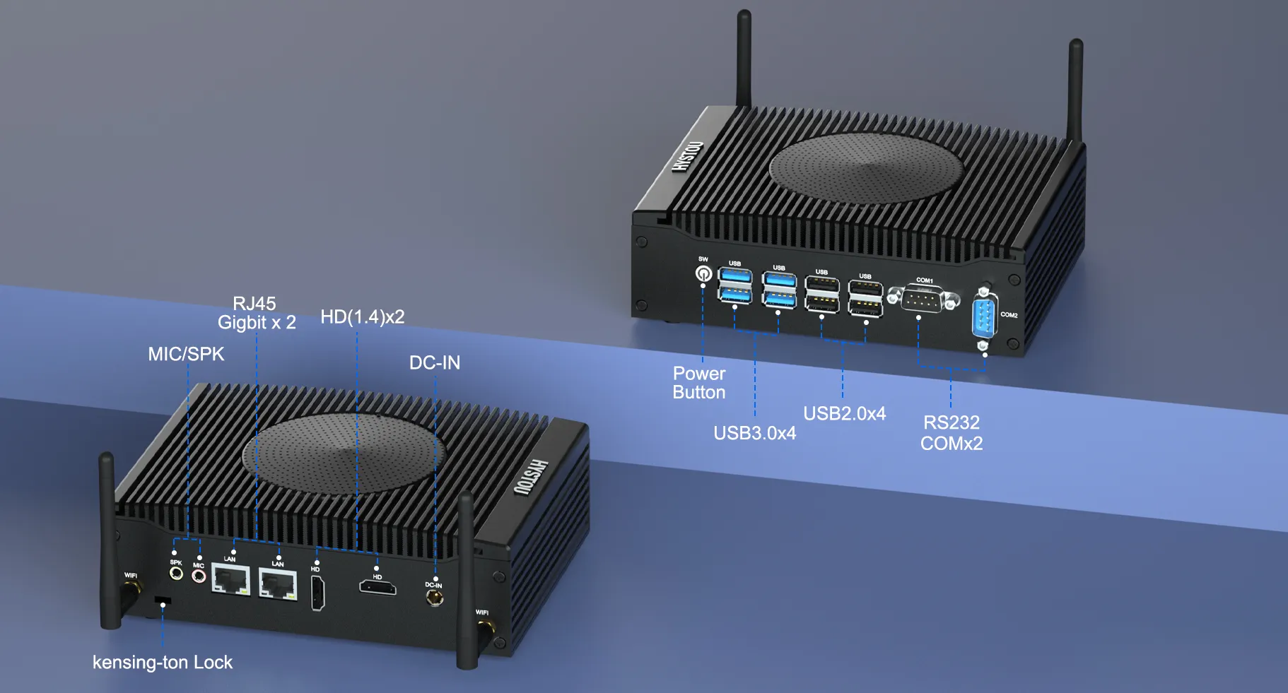 HYSTOU H7 Fan interface display
