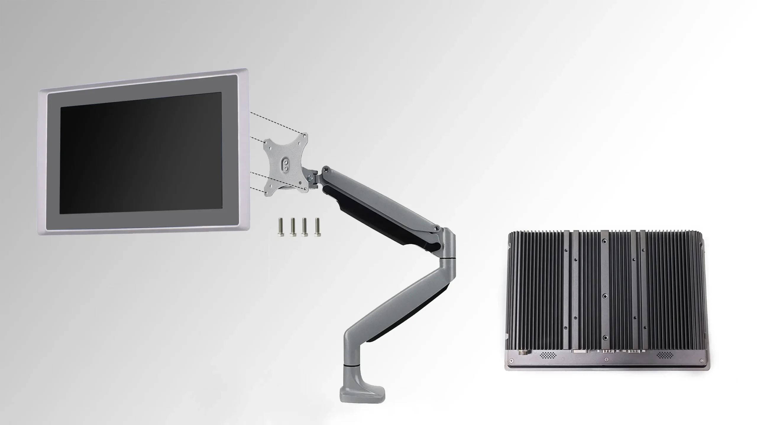 HST1001B VESA mounted