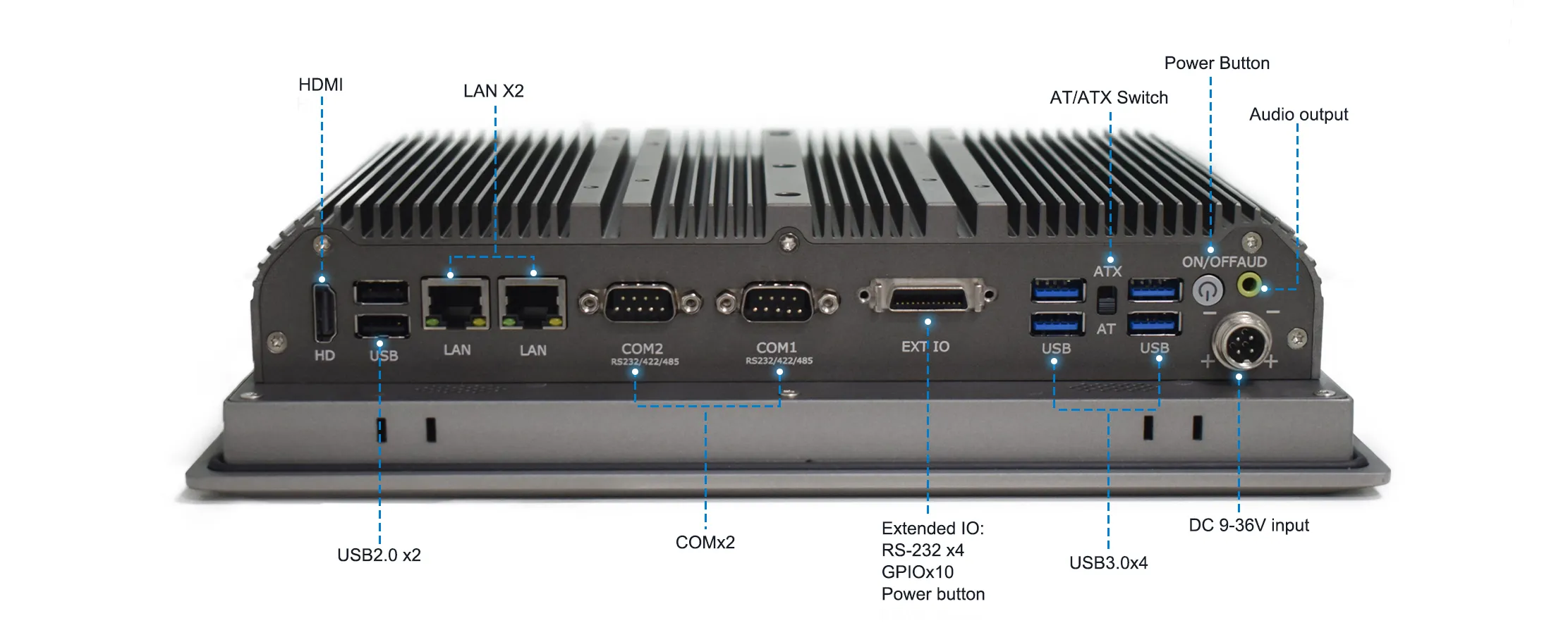 HST1001B interface
