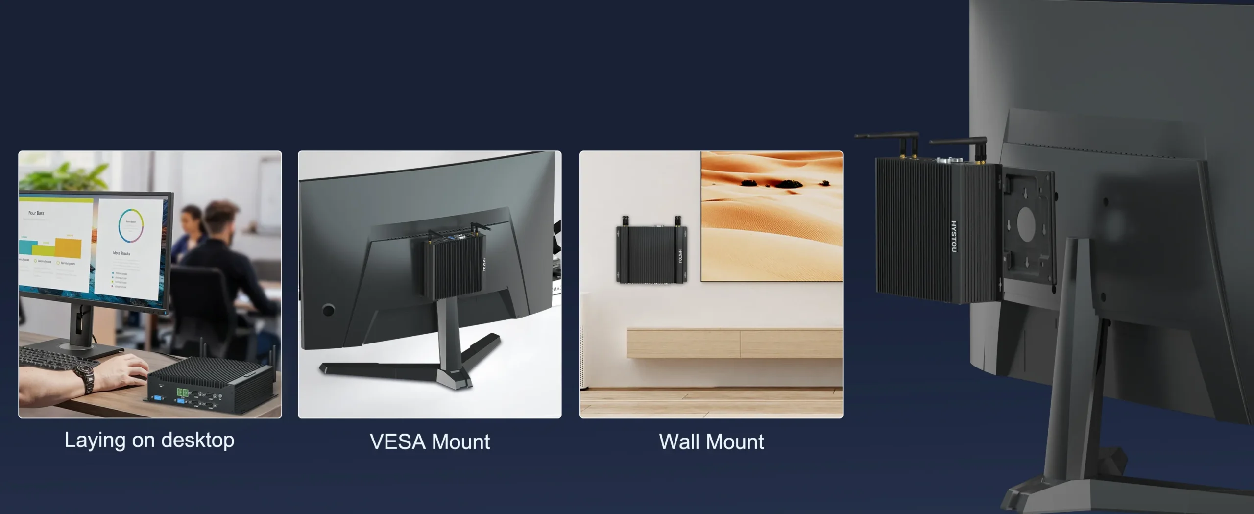 HYSTOU H4T Multi-Mounted