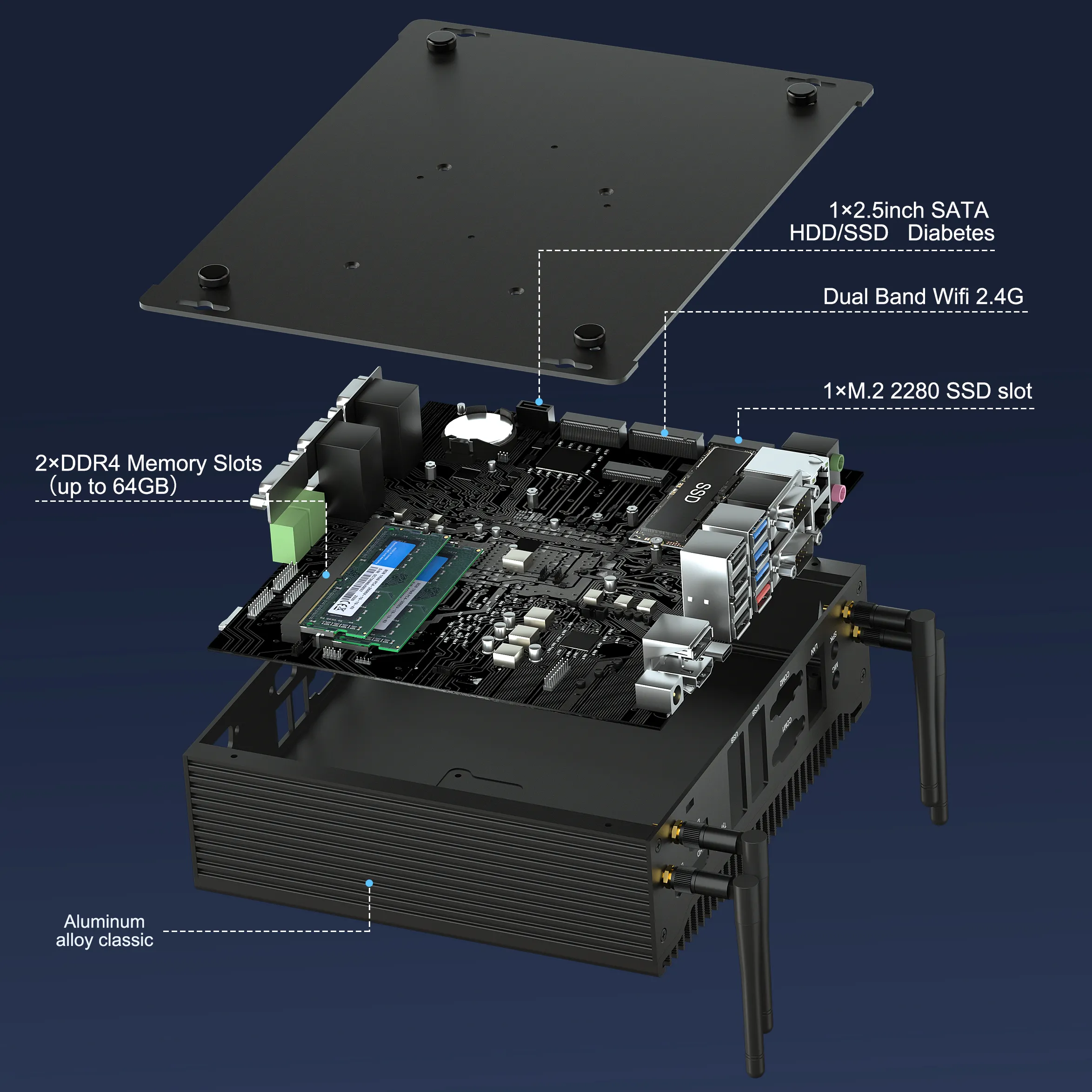 HYSTOU H4T Structure