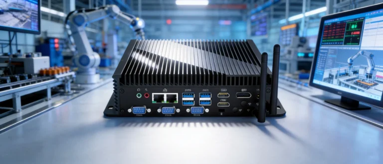 HYSTOU Industrial-Grade Edge Computing Terminal Supports Multi-Interface Expansion Dual Wi-Fi Wireless Connectivity Wide Temperature Range Stable Operation