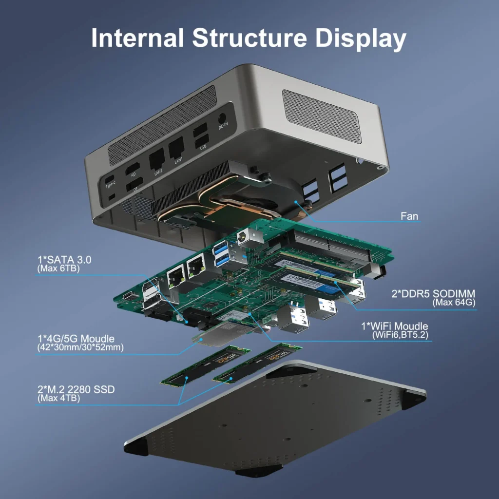 HYSTOU M9 exploded diagram