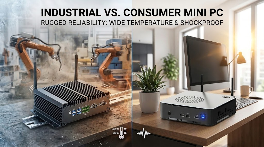 Industrail mini pc vs consumer mini pc