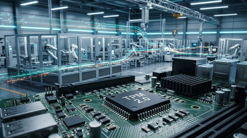 Industrial TPM: Hardware Root of Trust for Smart Manufacturing