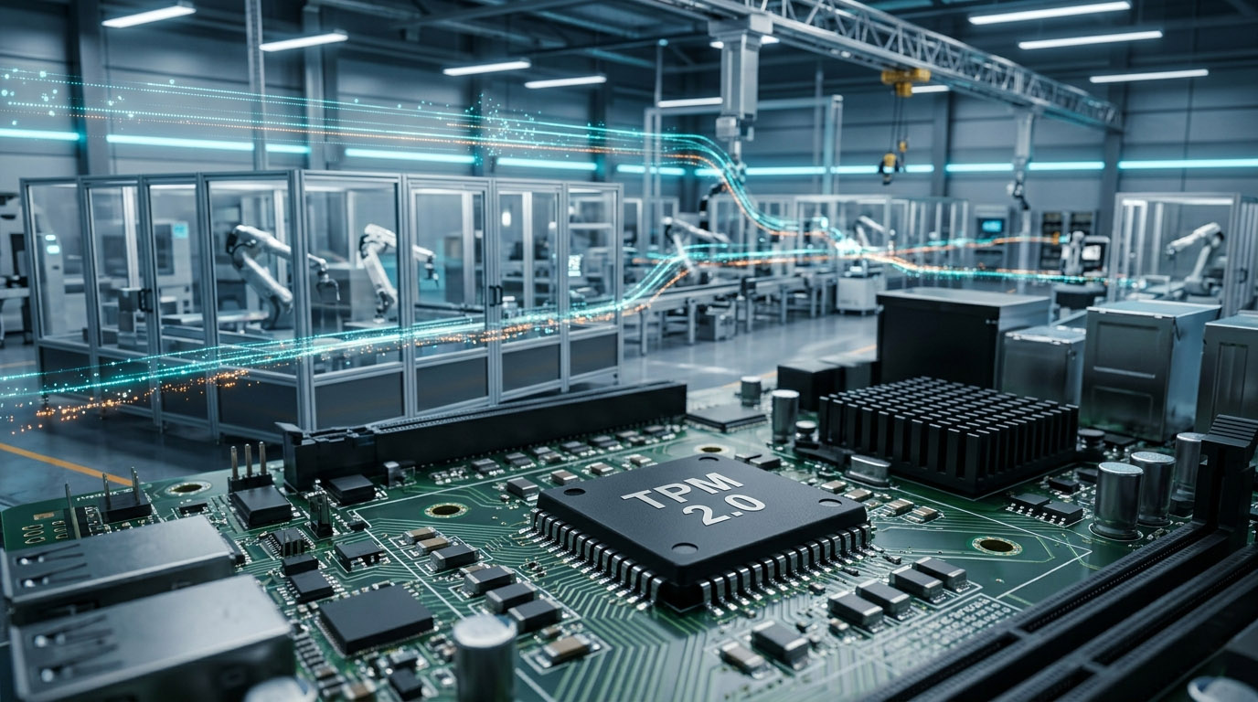 Industrial TPM: Hardware Root of Trust for Smart Manufacturing