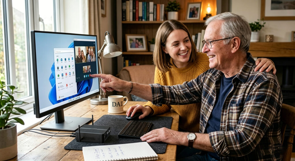 Mini PC Setup for Parents