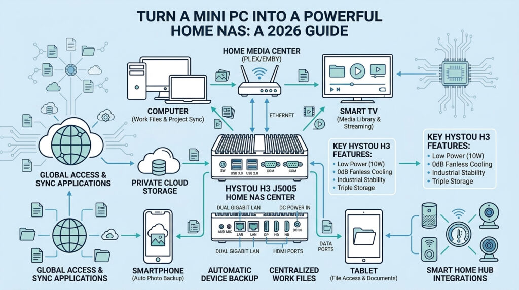 Turn a Mini PC into a Home NAS