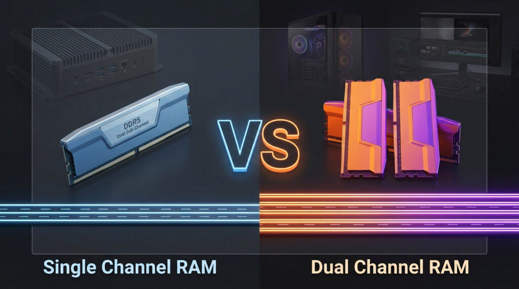 Single Channel vs Dual Channel RAM