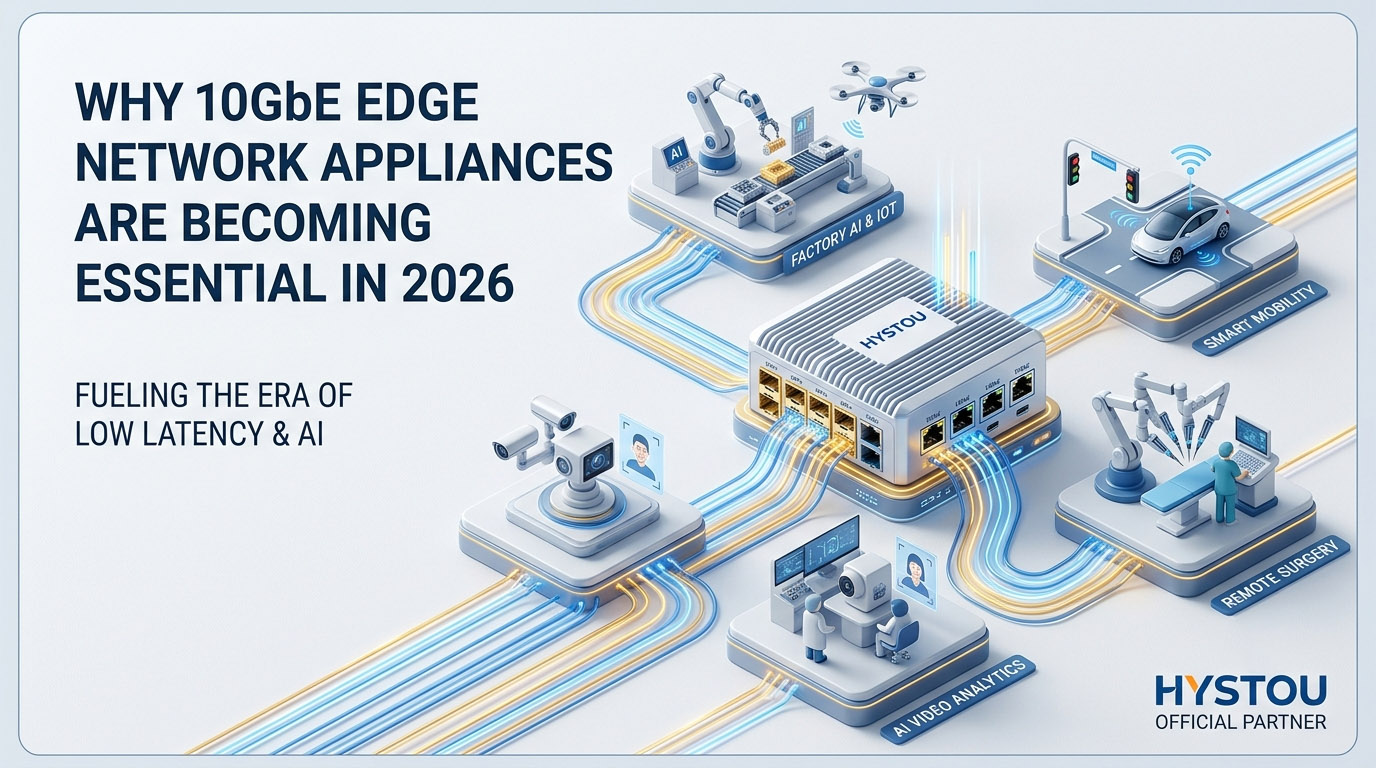 10GbE Edge Network Appliances Are Becoming Essential