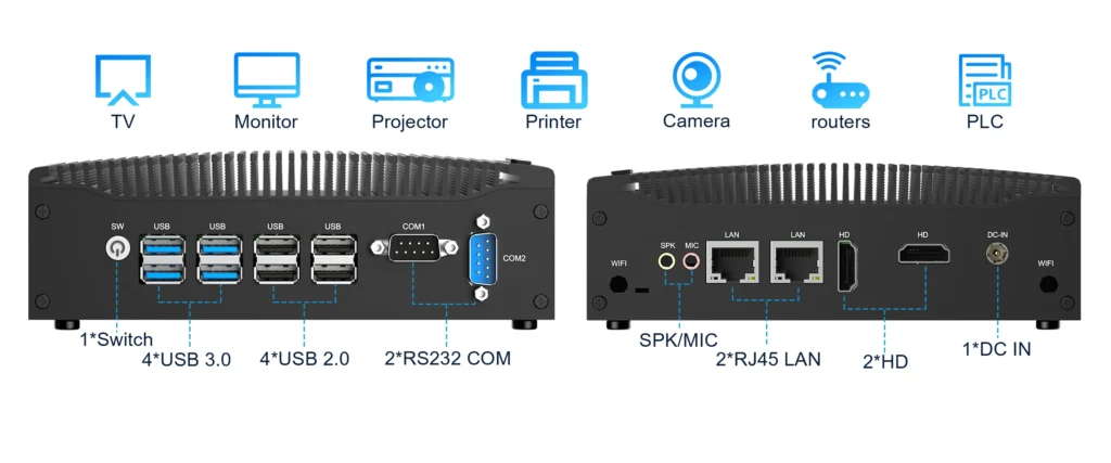 H7-8th fanless interface