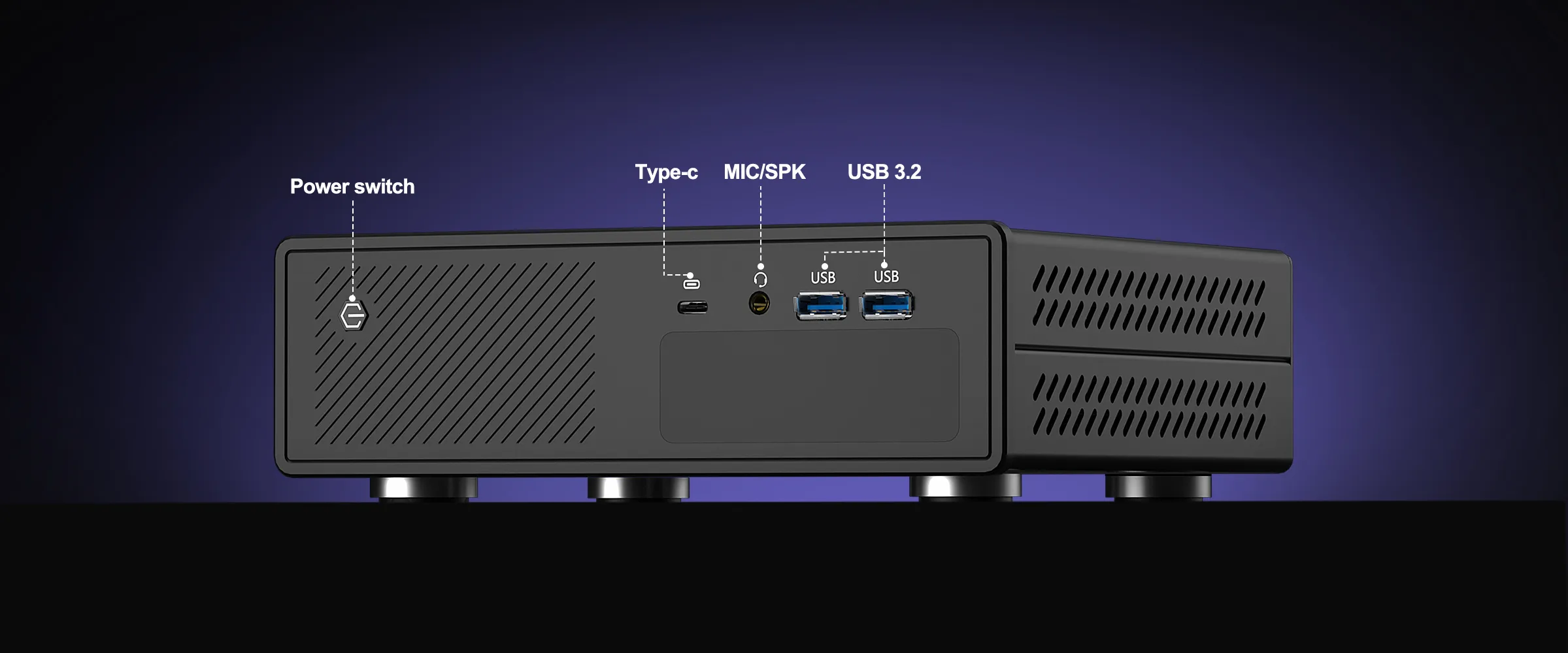 hystou gt-u front interface