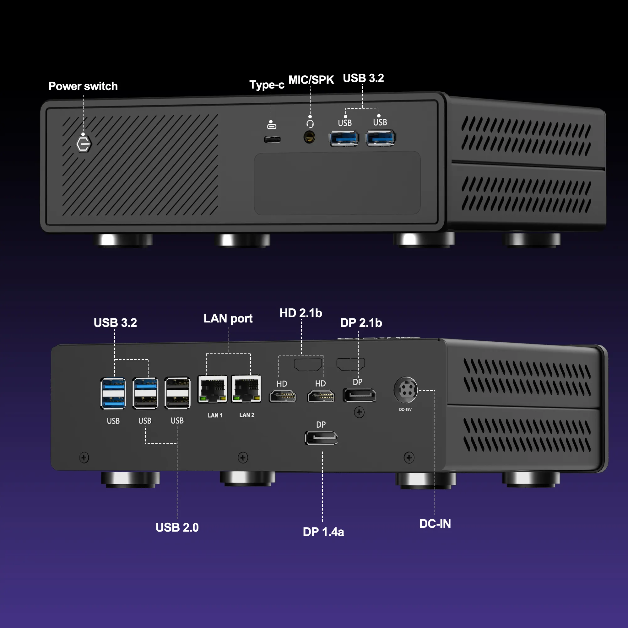 hystou gt-u interfaces