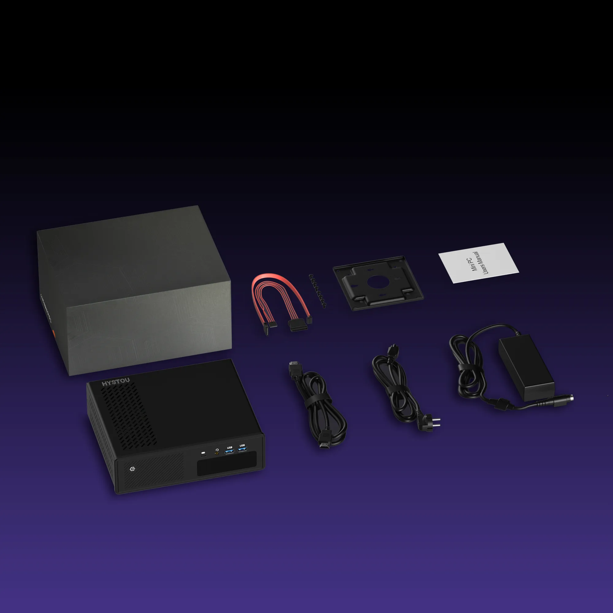 hystou gt-u packing list main