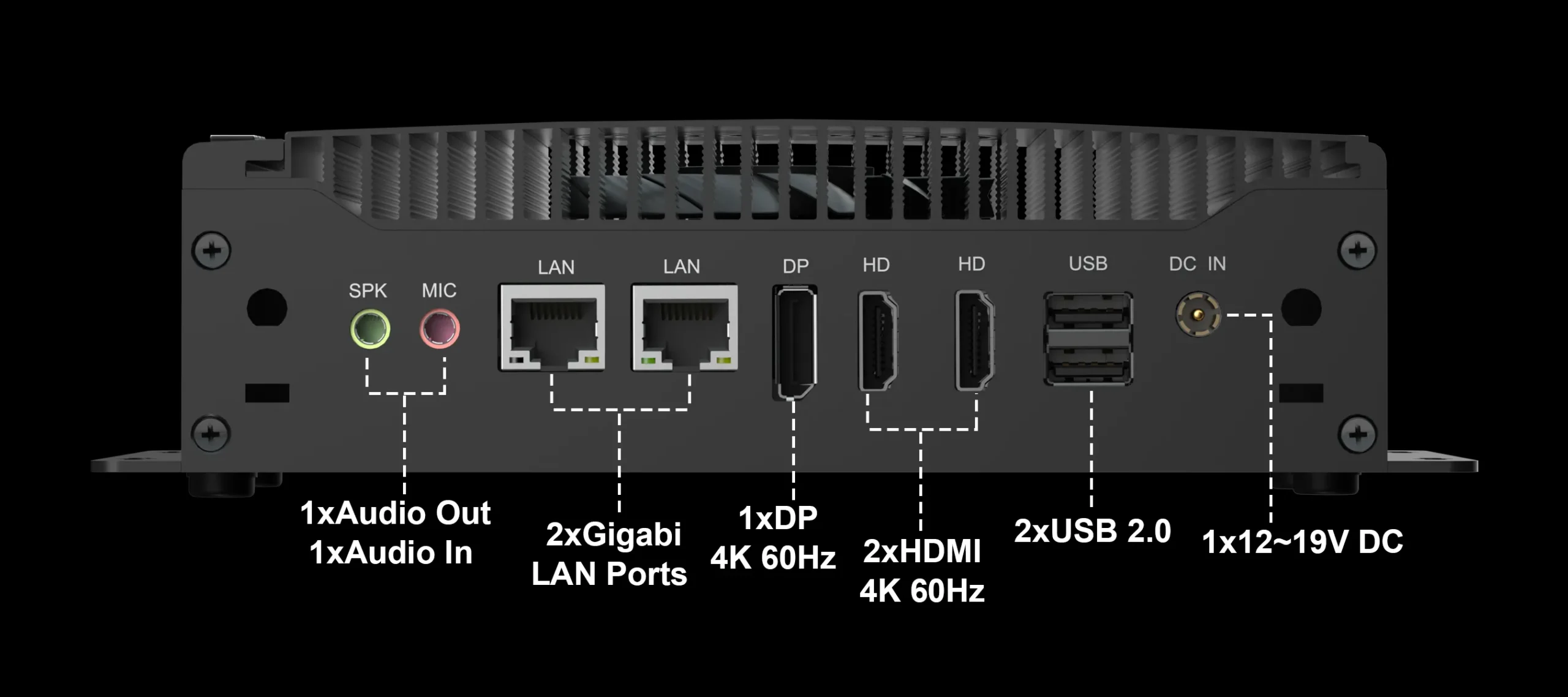 hystou h6-12th fan back interface
