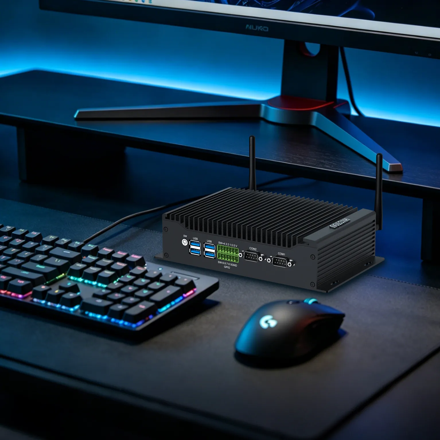 hystou h6-12th fanless desktop mount