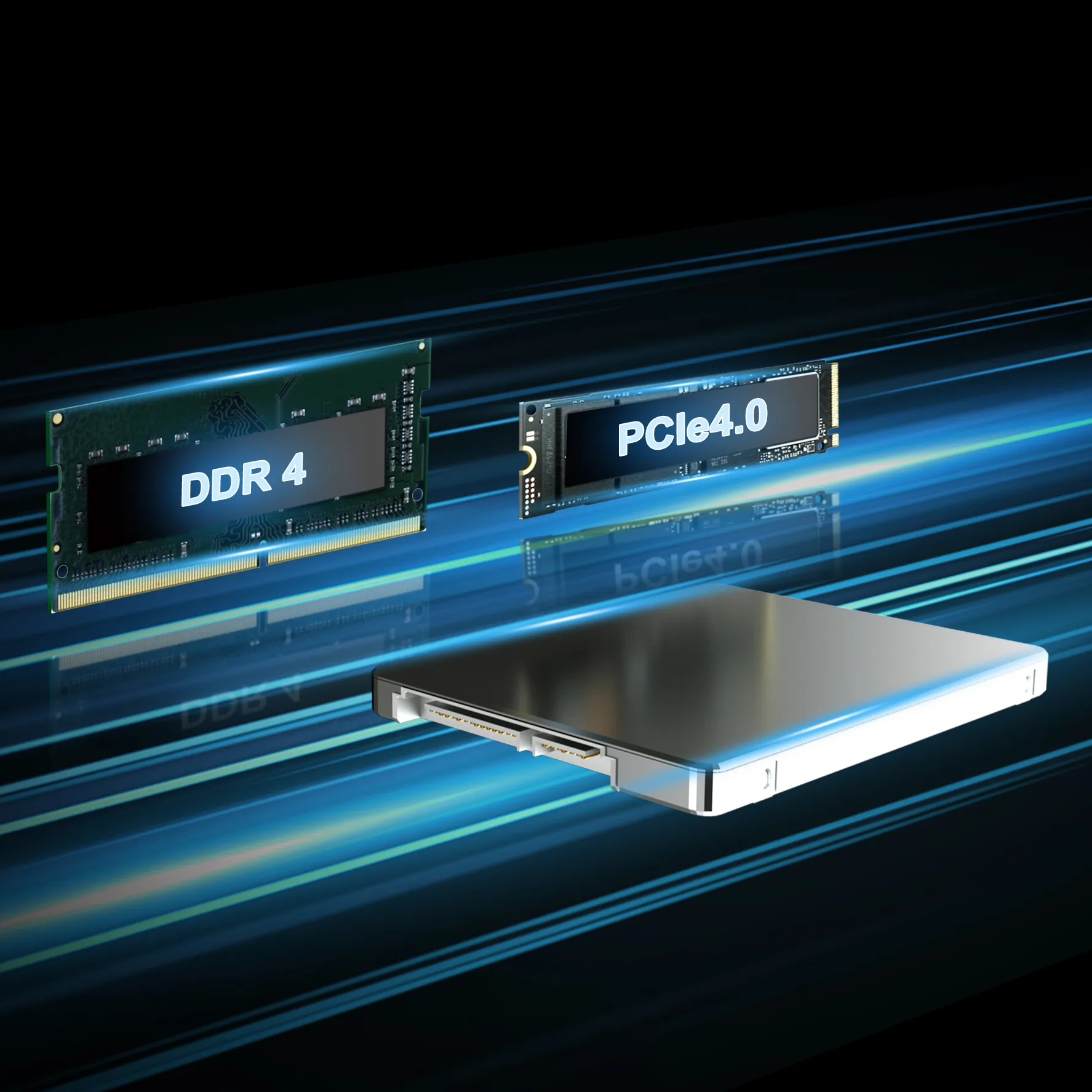 hystou h6-12th fanless memory and storage