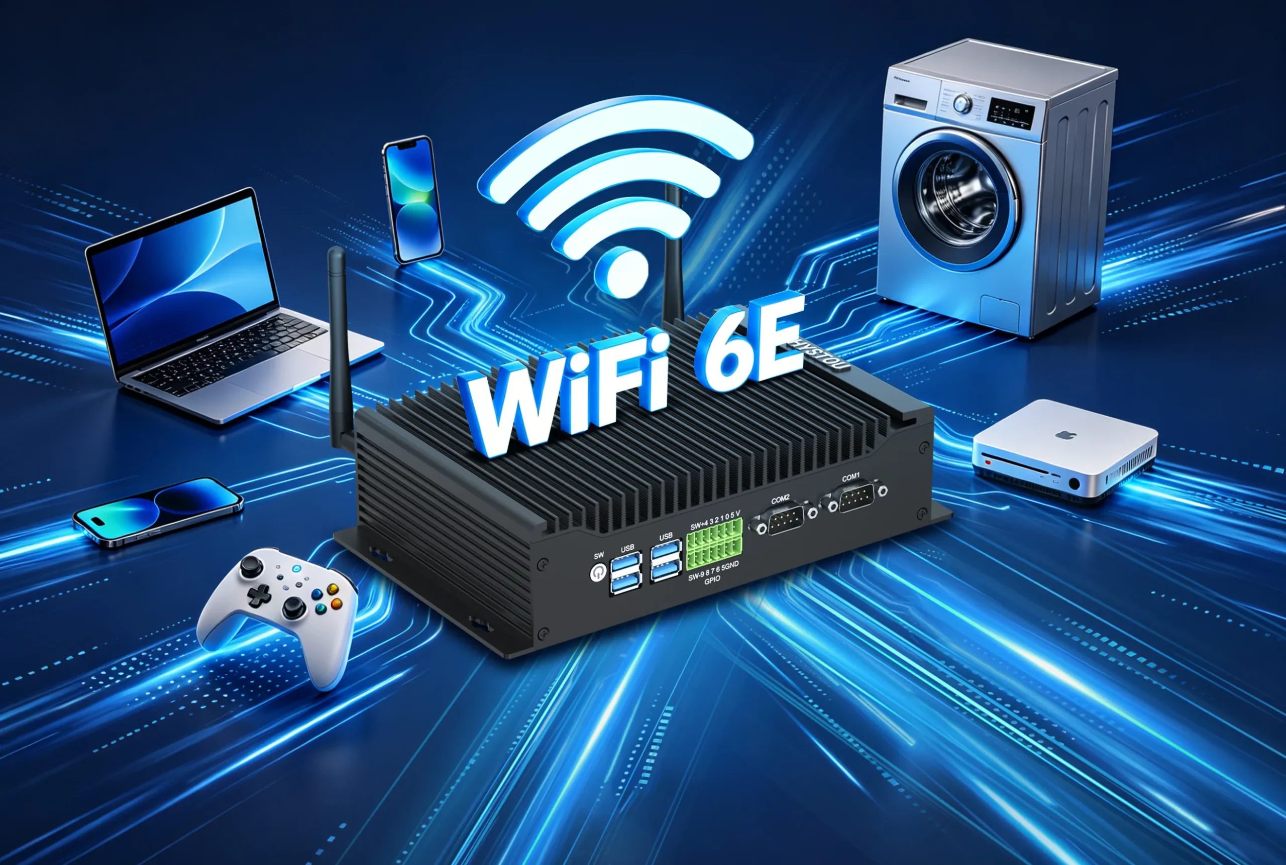 hystou h6-12th fanless wifi 6e