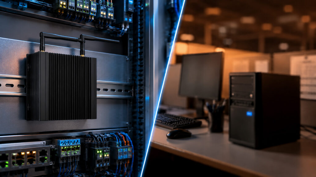 embedded pc vs desktop pc