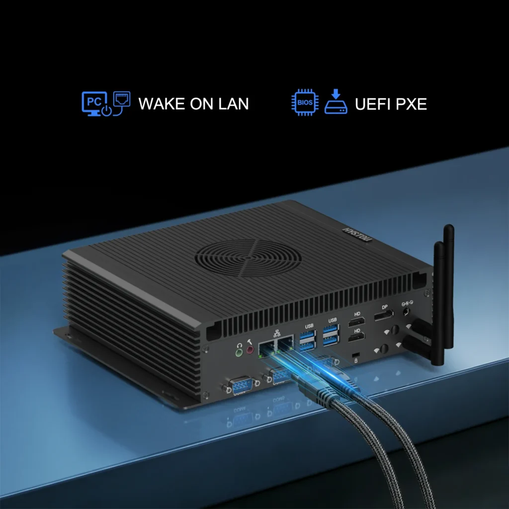 hystou h4-12th v2 supporting wake on lan and uefi pxe