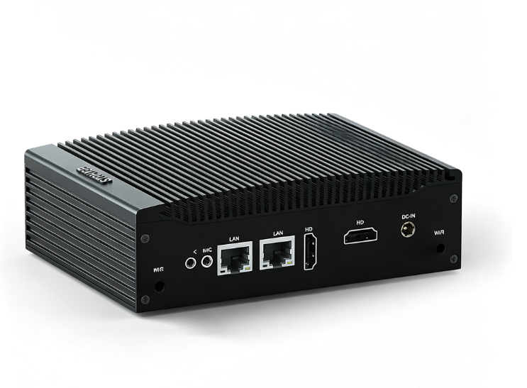 Strhigp Fanless Small Desktop Computer i5-8260U