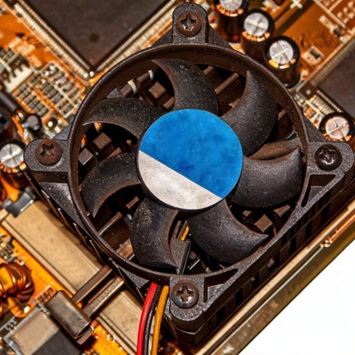 俯视电路板风扇 拷贝